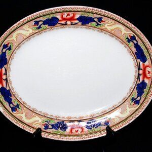 Gorgeous Lotus Platter by Myott & Son | Vintage English Serving Platter